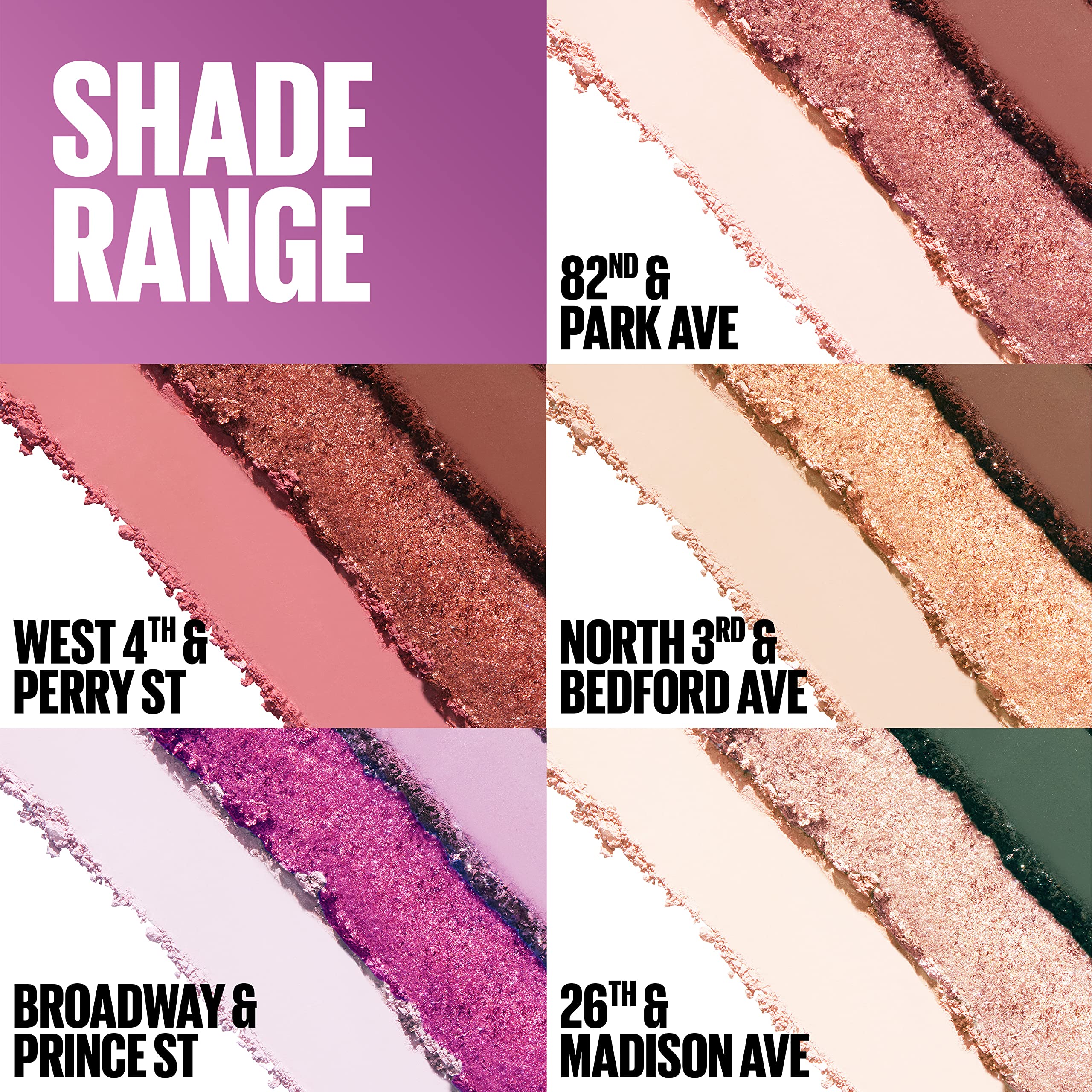 Foto 6 pulgar | Paleta De Sombras De Ojos Maybelline New York Shadow Blocks  2 Ml - Venta Internacional.