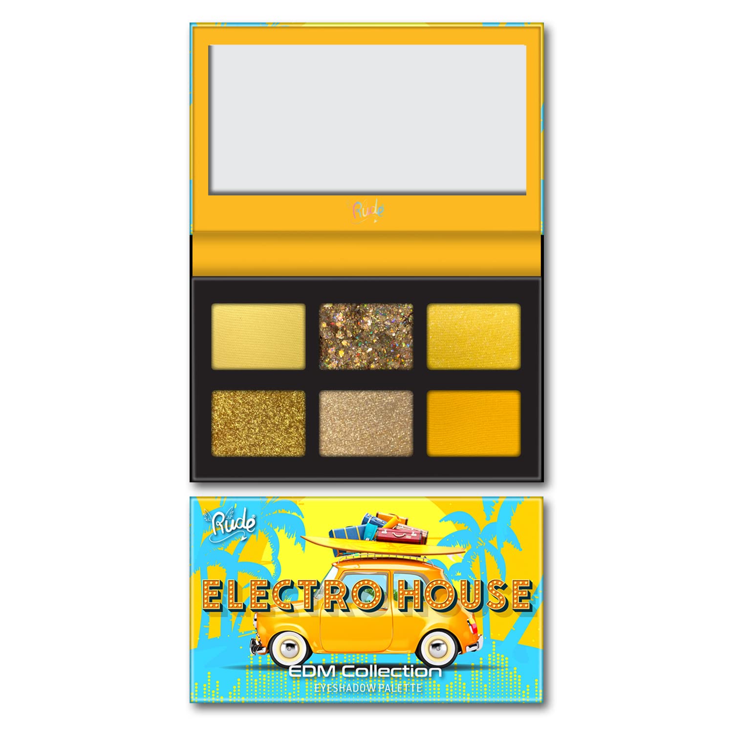 Foto 1 | Sombra De Ojos Rude Cosmetics Edm Collection Electro House  6 Ml - Venta Internacional.