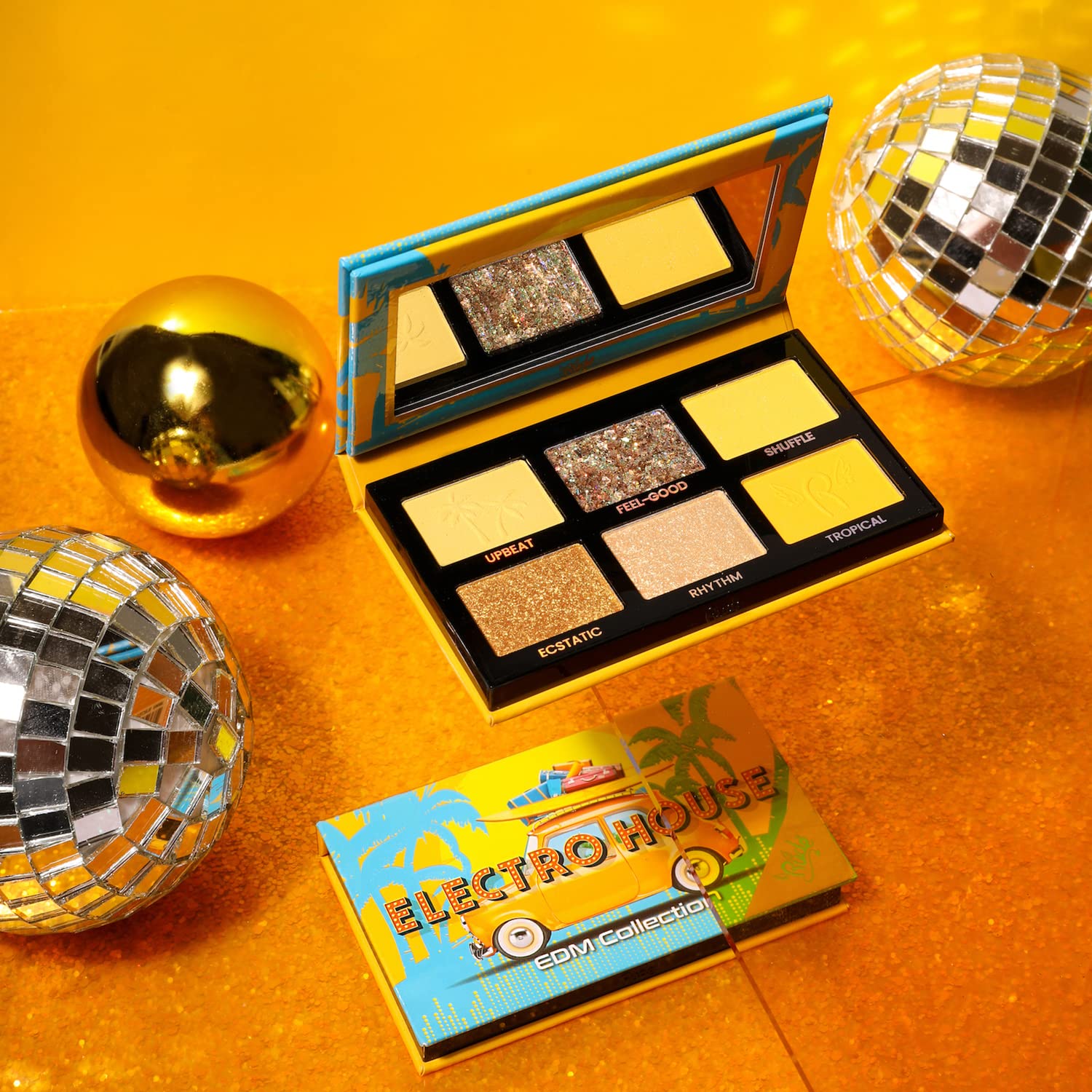 Foto 2 | Sombra De Ojos Rude Cosmetics Edm Collection Electro House  6 Ml - Venta Internacional.
