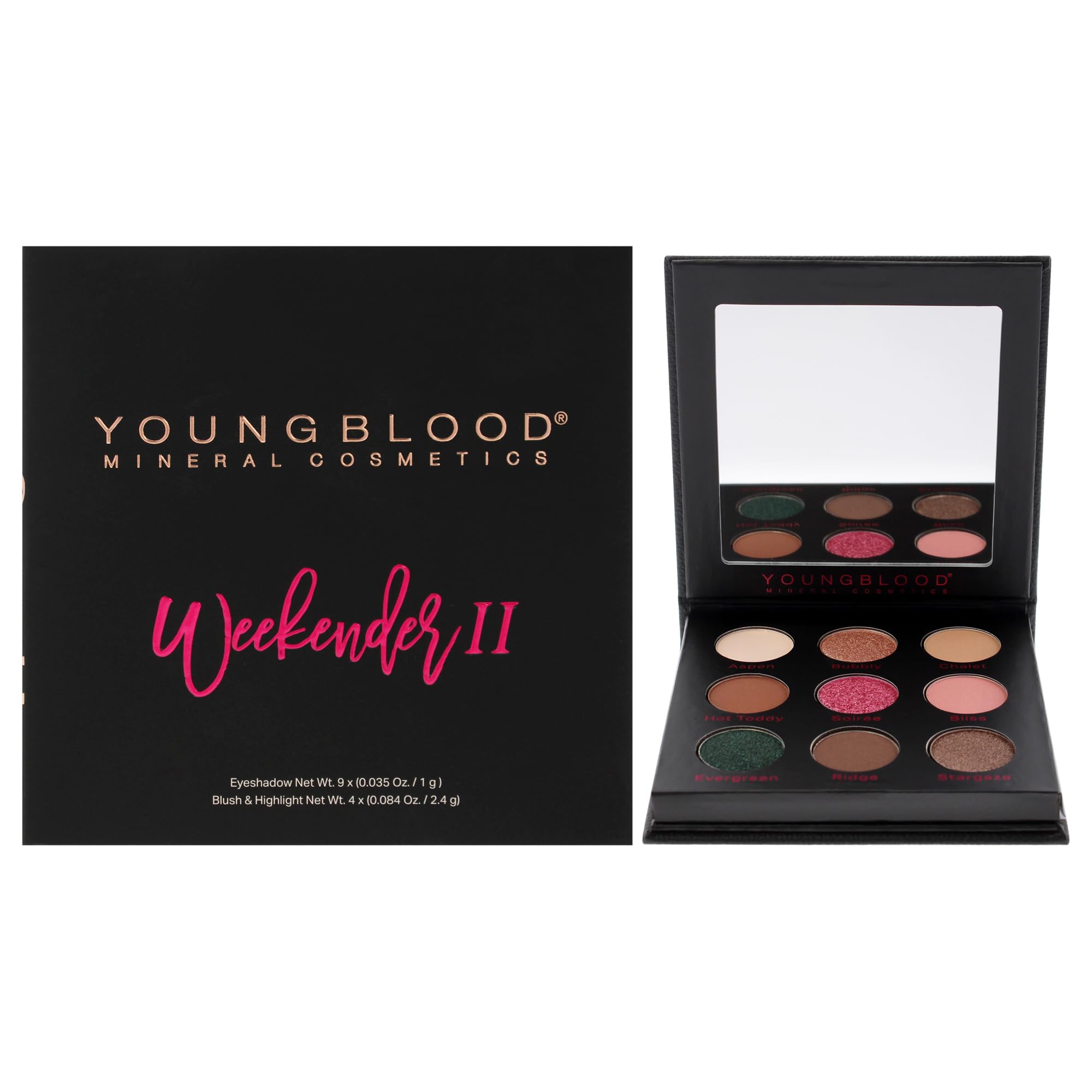 Foto 2 pulgar | Paleta De Maquillaje Youngblood Weekender 2 Para Mujer - Venta Internacional.