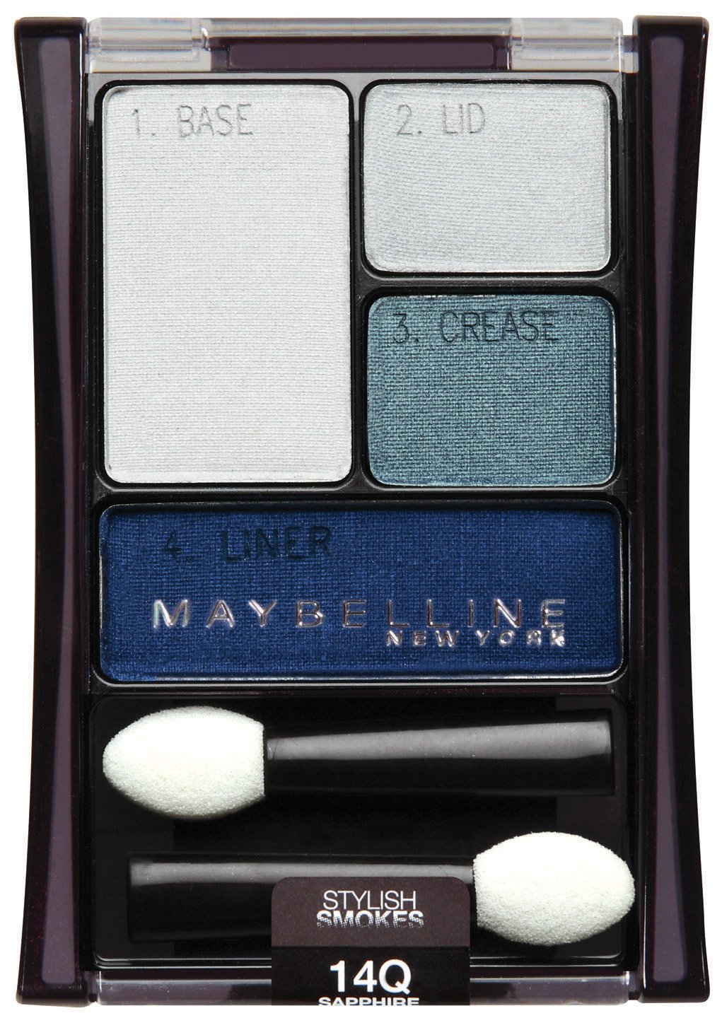 Foto 2 pulgar | Sombra De Ojos Maybelline Expert Wear 14q Sapphire Smokes  5 Ml - Venta Internacional.