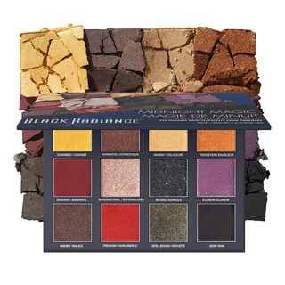 Foto 1 | Paleta De Sombras De Ojos Black Radiance Brilliant Effects Midnight Magic - Venta Internacional.