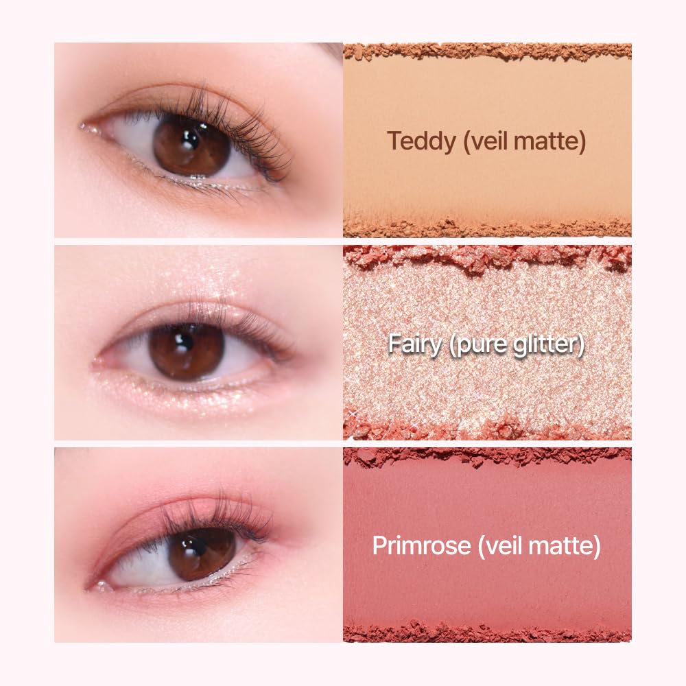 Foto 4 | Paleta De Sombras De Ojos Espoir Real Eye Palette All New #3 Rosy Bb - Venta Internacional.