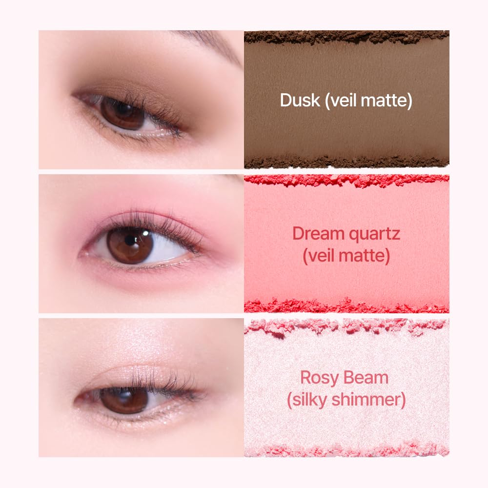 Foto 6 pulgar | Paleta De Sombras De Ojos Espoir Real Eye Palette All New #3 Rosy Bb - Venta Internacional.