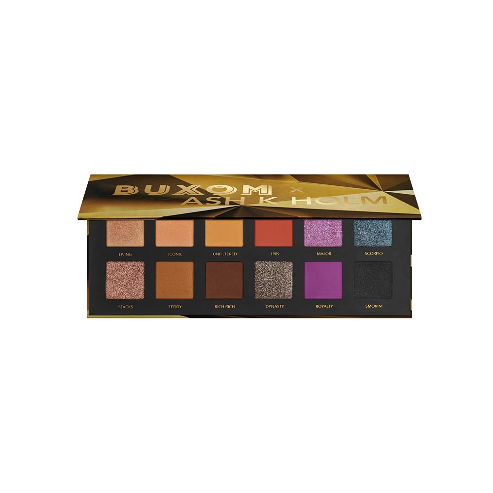Foto 2 pulgar | Paleta De Sombras De Ojos Buxom Ash K Holm 13 2 G - Venta Internacional.