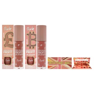 Foto 1 | Kit De Maquillaje Rude Cosmetics De 3 Piezas Con 21 Sombras De Ojos - Venta Internacional.