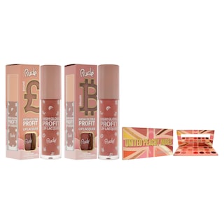 Foto 3 | Kit De Maquillaje Rude Cosmetics De 3 Piezas Con 21 Sombras De Ojos - Venta Internacional.