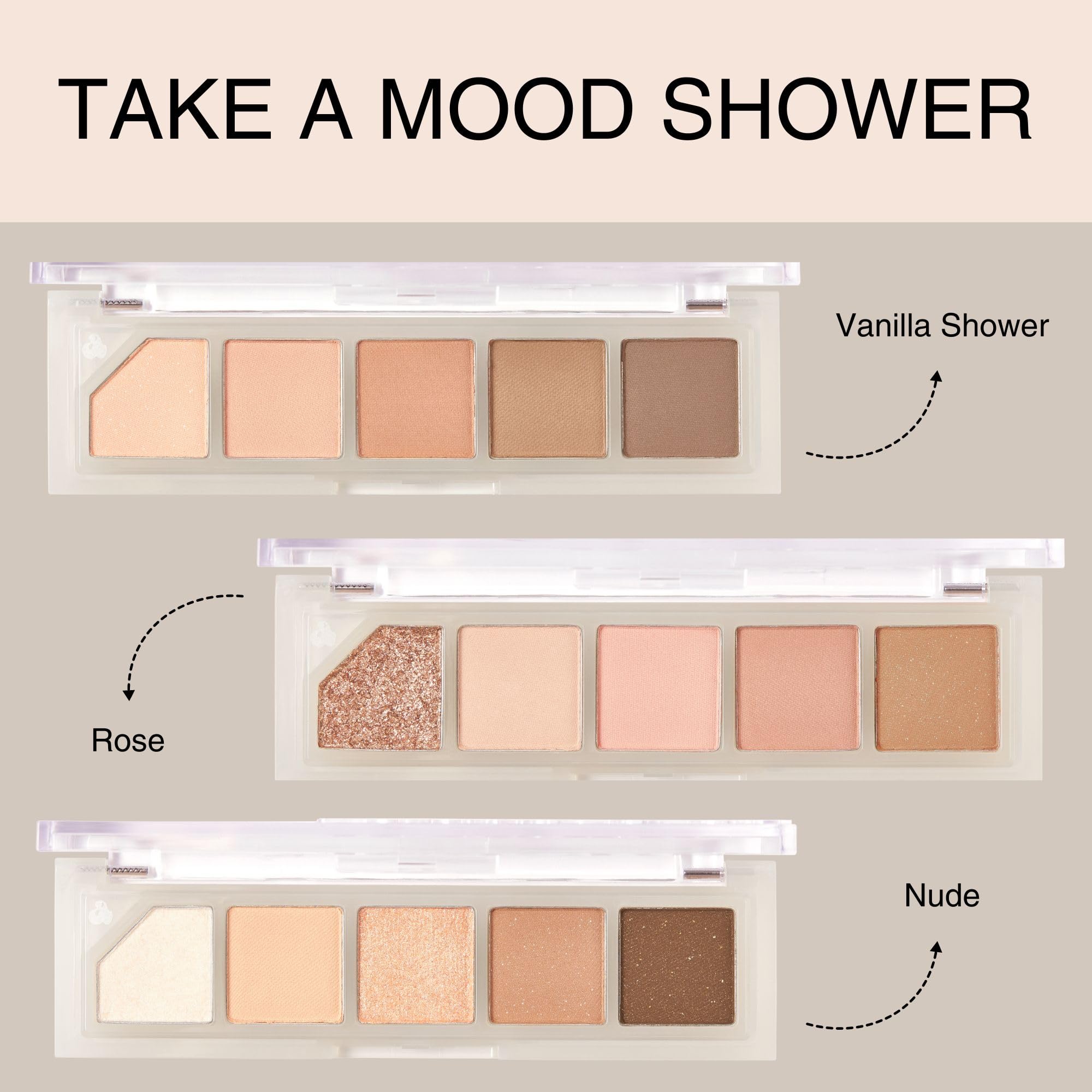 Foto 7 | Paleta Facial Unleashia Mood Shower No.2 Rose Shower - Venta Internacional.
