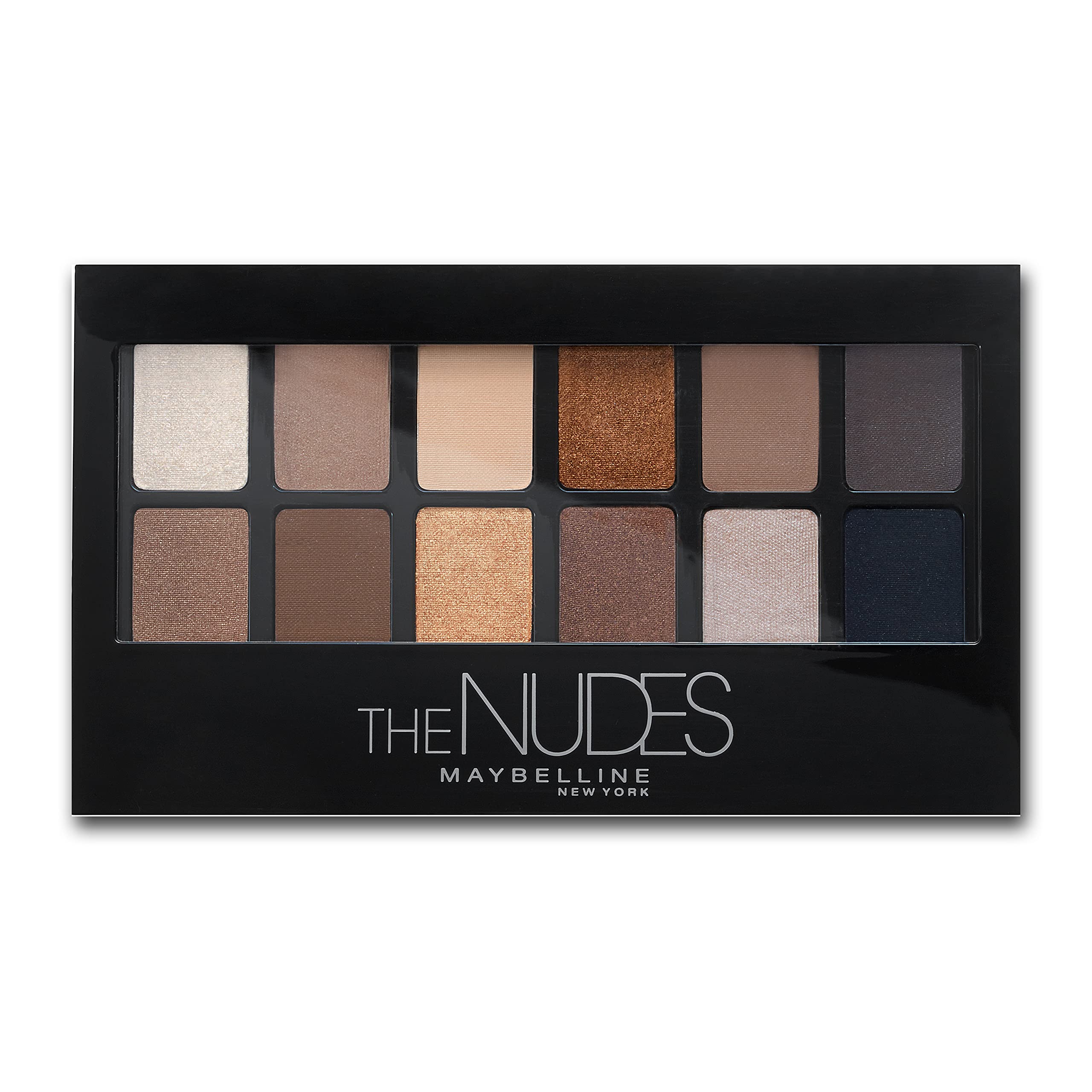 Foto 2 pulgar | Paleta De Sombras De Ojos Maybelline The Nudes 12 Shades Powder - Venta Internacional.