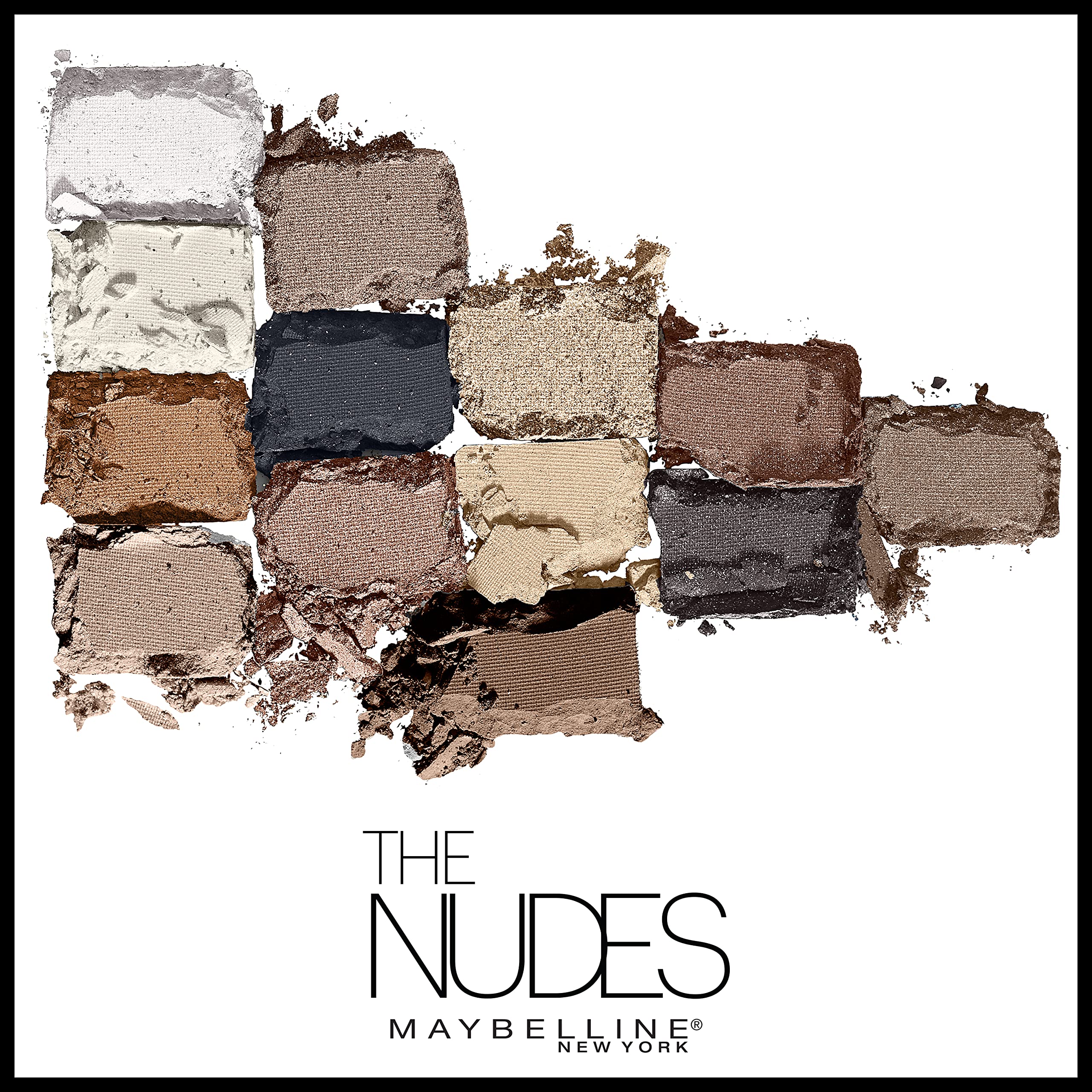 Foto 4 pulgar | Paleta De Sombras De Ojos Maybelline The Nudes 12 Shades Powder - Venta Internacional.