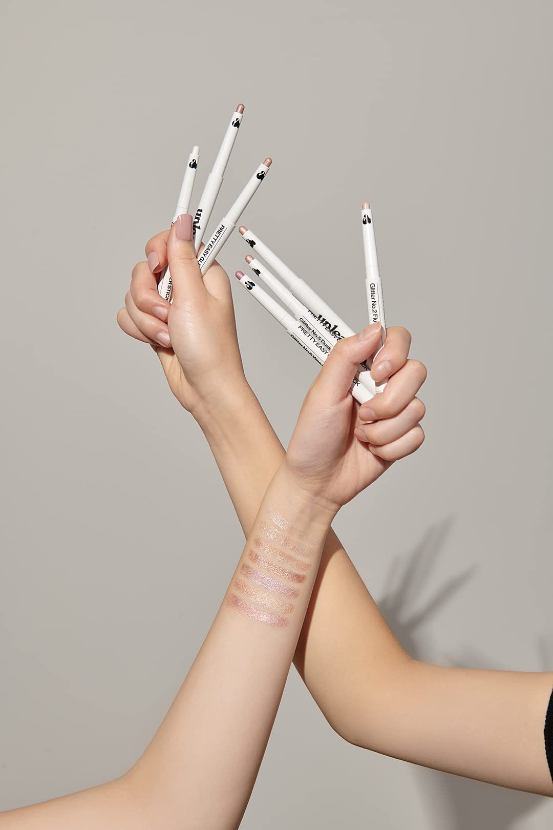 Foto 6 pulgar | Glitter Stick Unleashia Pretty Easy Nudy Morn No.8  Vegano - Venta Internacional.