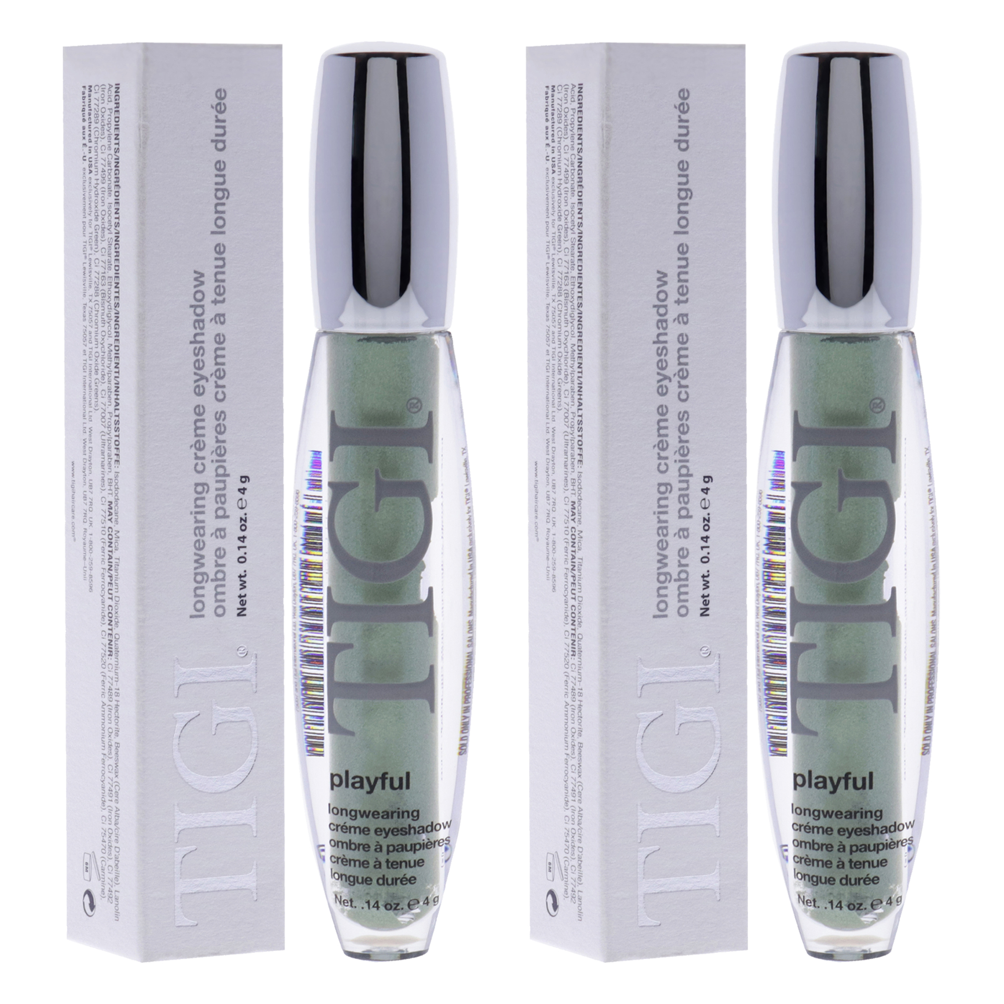 Foto 4 pulgar | Sombra De Ojos En Crema Tigi  Duradera Y Divertida  Paquete De 2 - Venta Internacional.