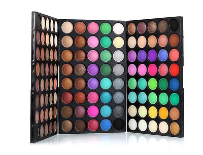 Foto 3 | Paleta De Sombras De Ojos Huoguo Set De 40 Colores Mate Shimmer - Venta Internacional.