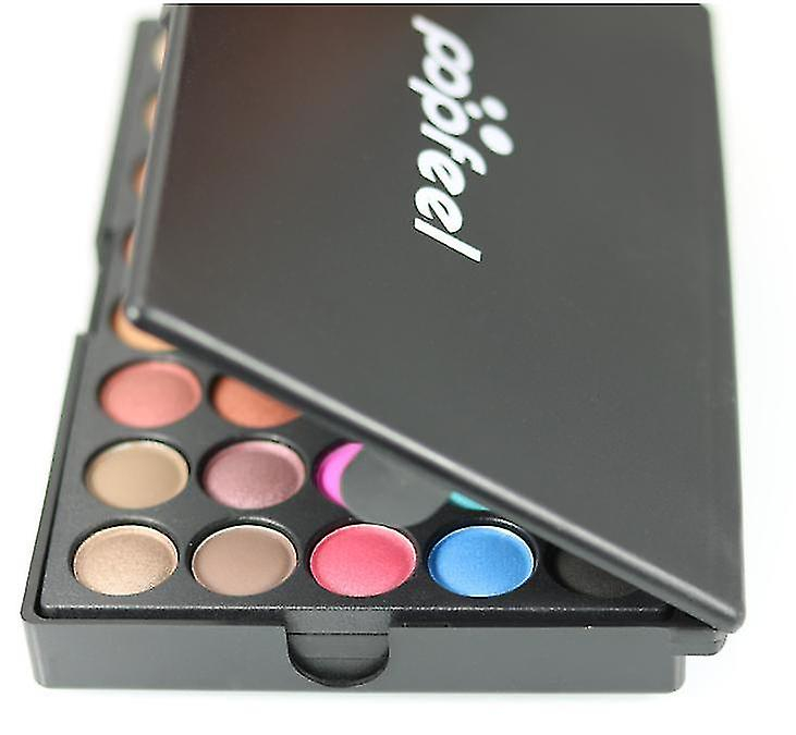 Foto 6 pulgar | Paleta De Sombras De Ojos Huoguo Set De 40 Colores Mate Shimmer - Venta Internacional.