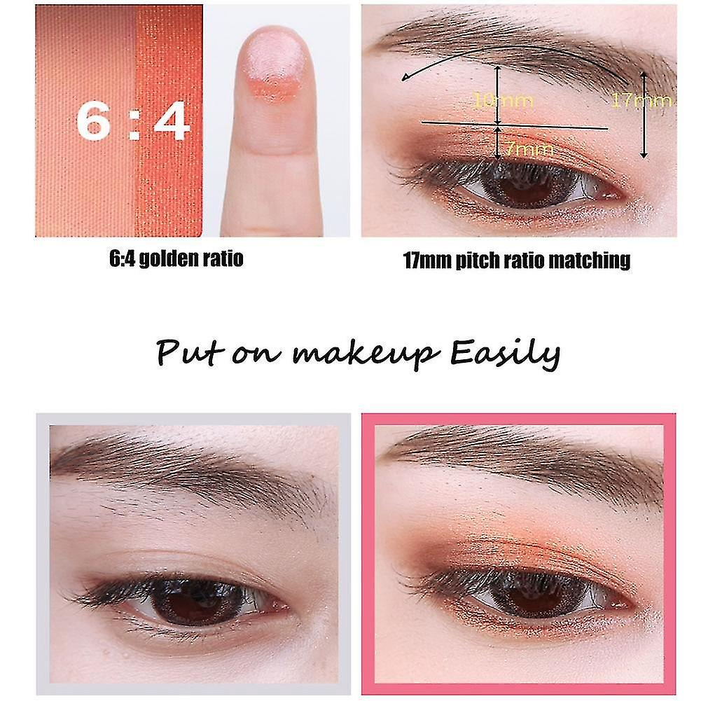 Foto 3 pulgar | Paleta De Sombras De Ojos Para Maquillaje  10 Colores  Purpurina Brillante Mate - Venta Internacional.