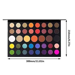 Foto 2 | Paleta De Sombras De Ojos Huoguo Shimmer 39 Colors Glitter - Venta Internacional.