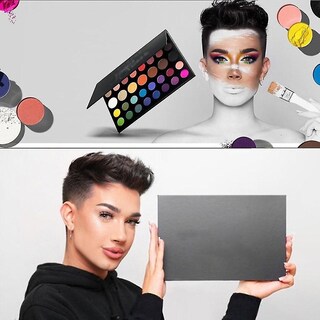 Foto 4 | Paleta De Sombras De Ojos Huoguo Shimmer 39 Colors Glitter - Venta Internacional.