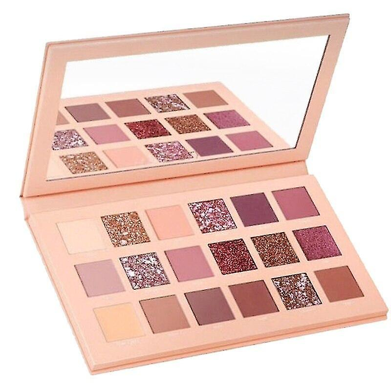 Foto 2 pulgar | Paleta De Sombras De Ojos Huoguo 18 Colores Con Purpurina Mate Pigmentada - Venta Internacional.