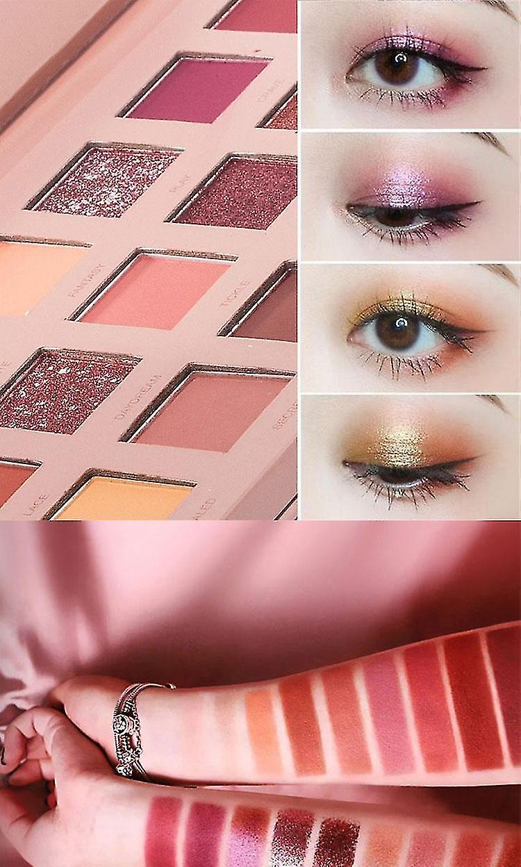 Foto 6 pulgar | Paleta De Sombras De Ojos Huoguo 18 Colores Con Purpurina Mate Pigmentada - Venta Internacional.