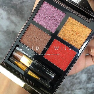 Foto 1 | Paleta De Sombras De Ojos Huoguo Cold Wild De Alta Calidad 4 Colores - Venta Internacional.