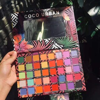 Foto 2 | Paleta De Sombras De Ojos Huoguo Vivid Summer Look De 40 Colores - Venta Internacional.