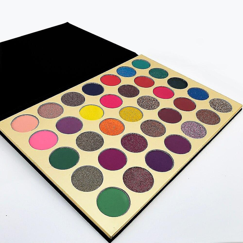 Foto 2 pulgar | Paleta De Sombras De Ojos Huoguo  35 Colores  Brillo Mate Y Brillante - Venta Internacional.