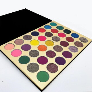 Foto 1 | Paleta De Sombras De Ojos Huoguo 35 Colores Brillo Mate Y Brillante - Venta Internacional.