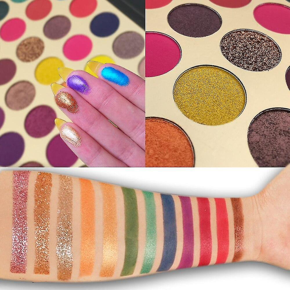 Foto 5 pulgar | Paleta De Sombras De Ojos Huoguo  35 Colores  Brillo Mate Y Brillante - Venta Internacional.
