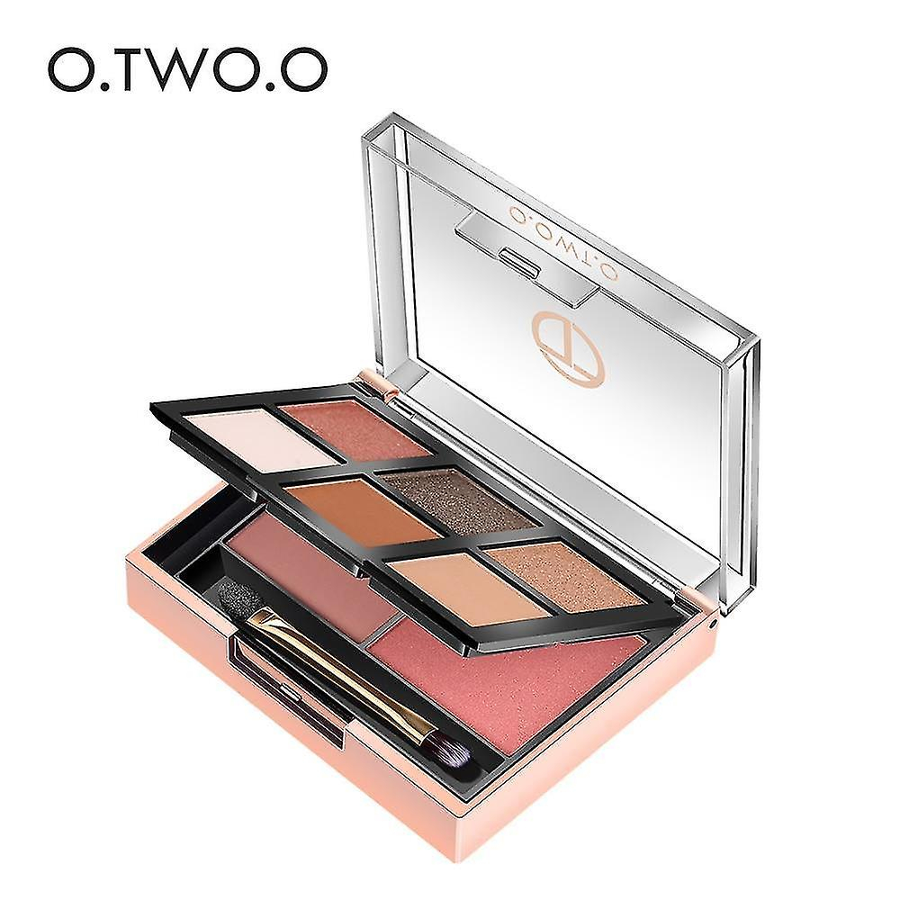 Foto 1 | Paleta De Maquillaje Huoguo Sombra De Ojos 6 Colores+rubor 2 Colores - Venta Internacional.