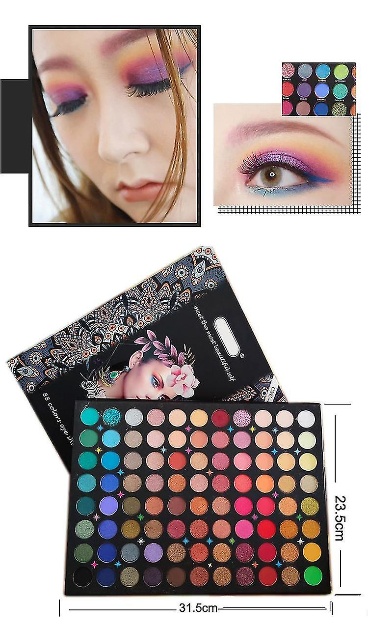 Foto 6 pulgar | Paleta De Sombras De Ojos Huoguo Colorful 88 Pigmented Matte - Venta Internacional.