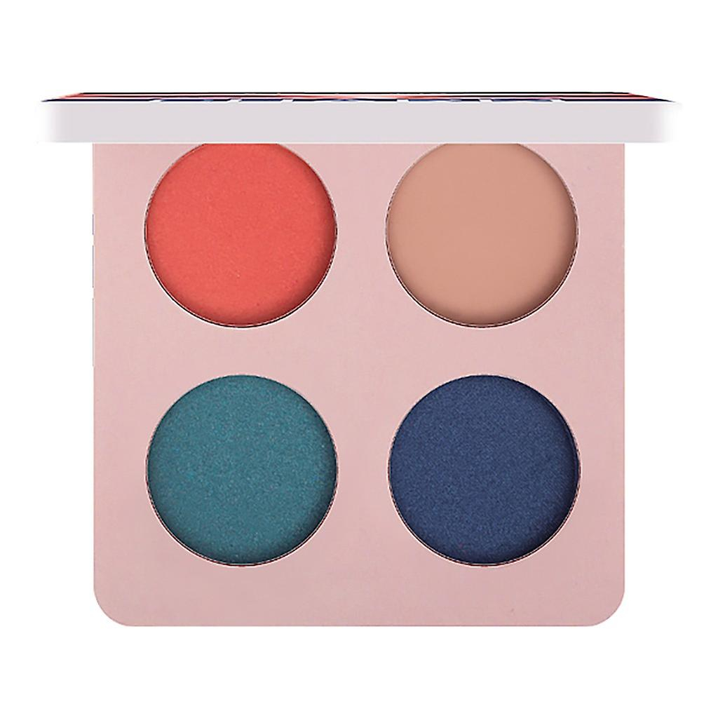 Foto 1 | Paleta De Sombras De Ojos Huoguo Colour Makeup 4 Colores - Venta Internacional.