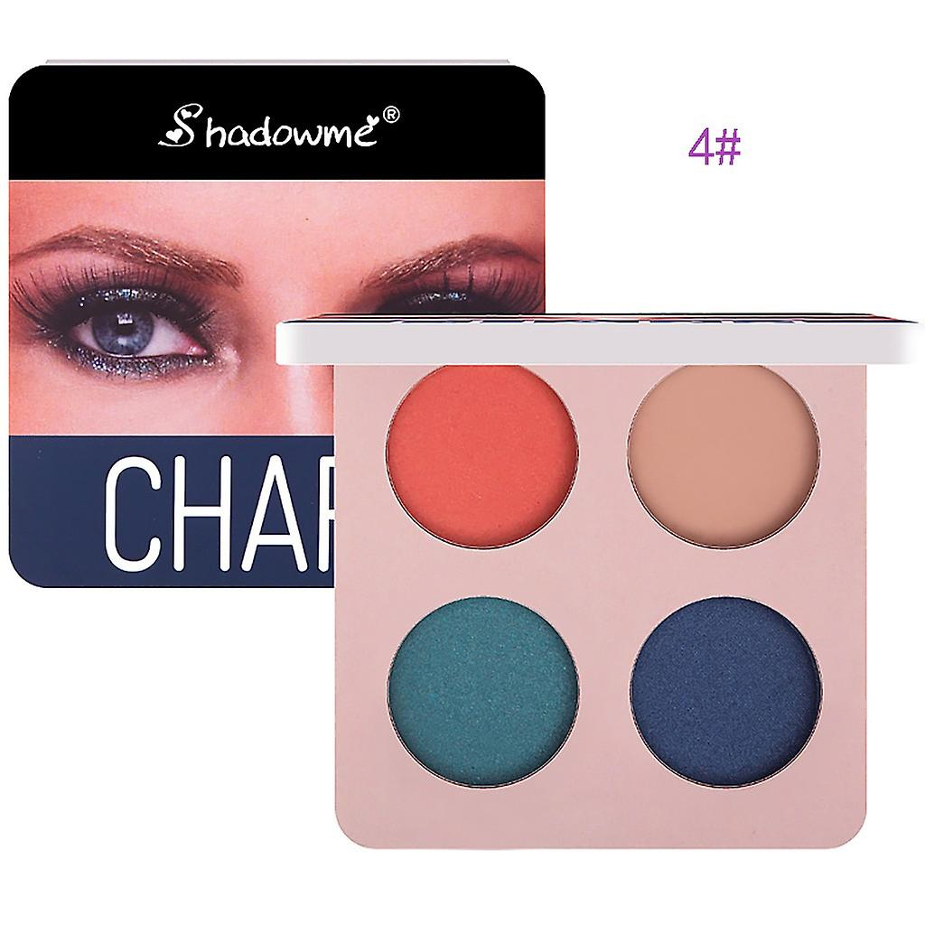 Foto 2 | Paleta De Sombras De Ojos Huoguo Colour Makeup 4 Colores - Venta Internacional.