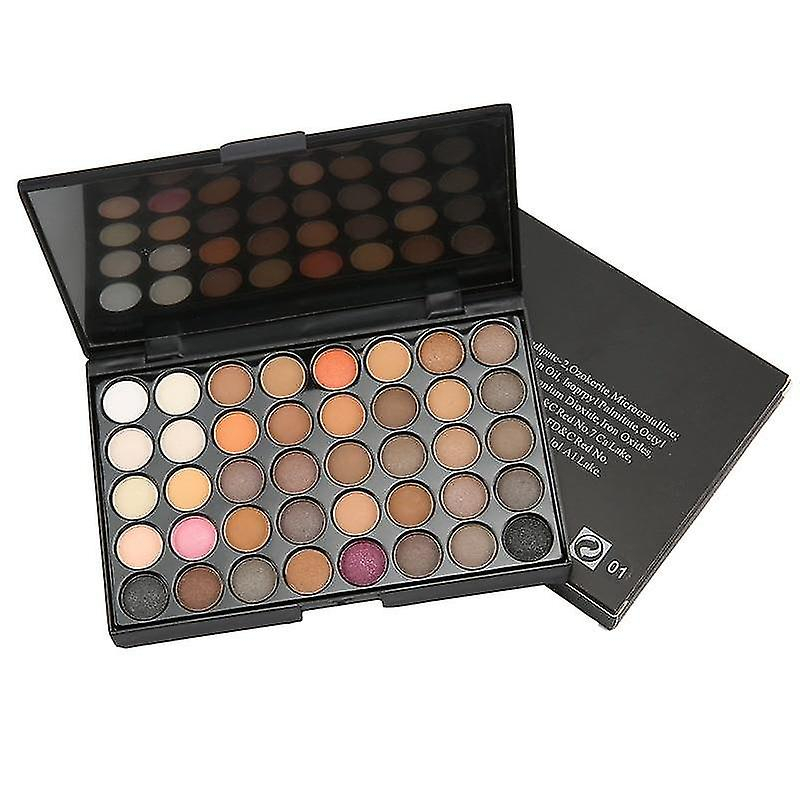 Foto 3 | Paleta De Sombras De Ojos Huoguo Shimmer Waterproof 40 Colores - Venta Internacional.