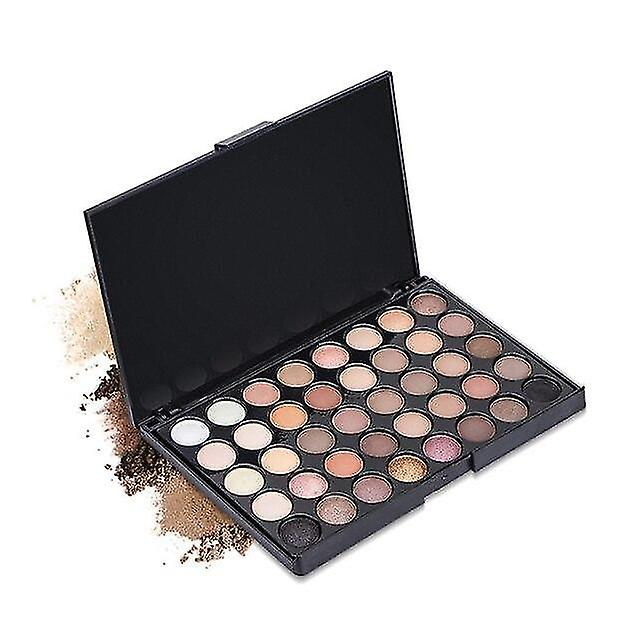 Foto 2 pulgar | Paleta De Sombras De Ojos Huoguo 40 Colores Earth Mixed Matte/shimme - Venta Internacional.