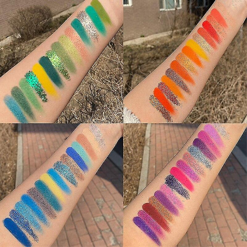 Foto 3 pulgar | Paleta De Sombras De Ojos Huoguo  60 Colores  Cosméticos Impermeables - Venta Internacional.