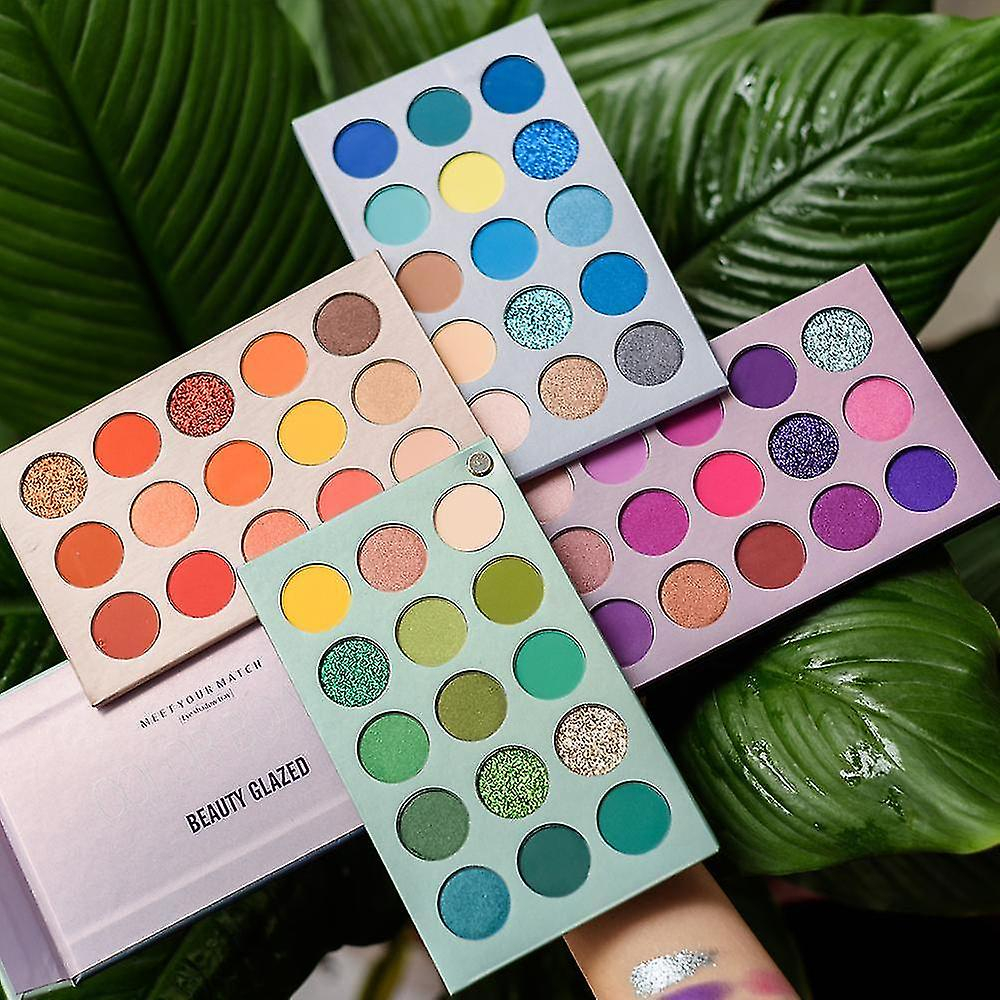 Foto 4 pulgar | Paleta De Sombras De Ojos Huoguo  60 Colores  Cosméticos Impermeables - Venta Internacional.