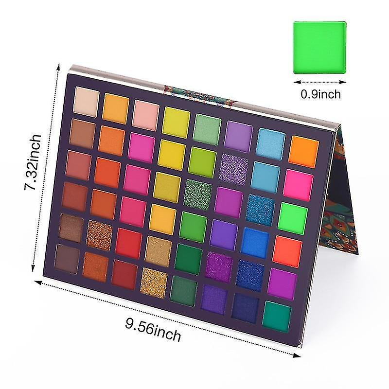 Foto 3 pulgar | Paleta De Sombras De Ojos Huoguo Exotic Flavors 48 Colores - Venta Internacional.
