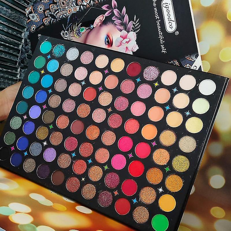 Foto 3 pulgar | Paleta De Sombras De Ojos Huoguo Colorful 88 Pigmented Matte - Venta Internacional.