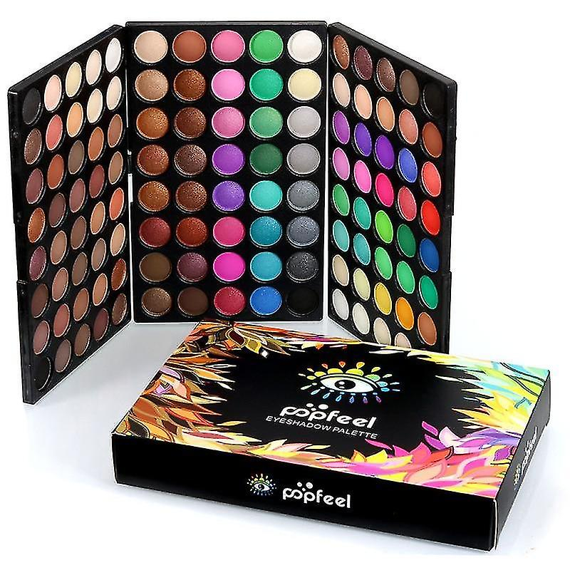 Paleta De Sombras De Ojos Huoguo Maquillaje Profesional De 120 Colores - Venta Internacional.