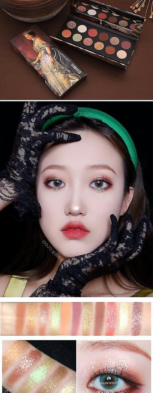 Foto 6 pulgar | Paleta De Sombras De Ojos Huoguo 12 Colores Professional Soft Glam - Venta Internacional.