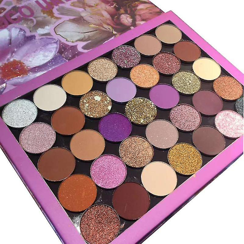 Foto 1 | Paleta De Sombras De Ojos Ruhuatuo  35 Colores  Impermeable  Mate - Venta Internacional.