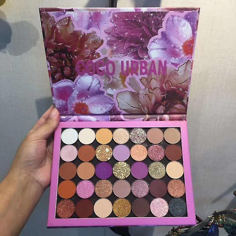 Foto 4 | Paleta De Sombras De Ojos Ruhuatuo  35 Colores  Impermeable  Mate - Venta Internacional.