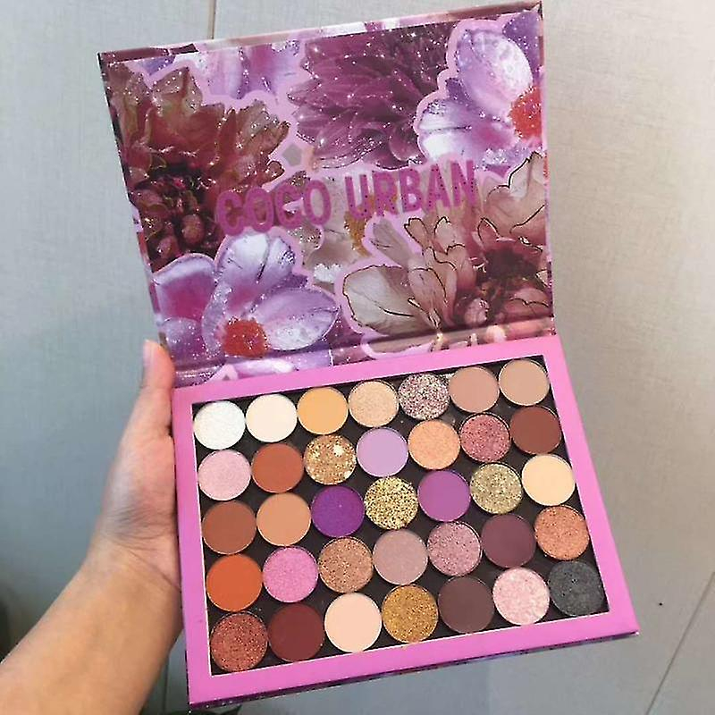 Foto 5 | Paleta De Sombras De Ojos Ruhuatuo  35 Colores  Impermeable  Mate - Venta Internacional.