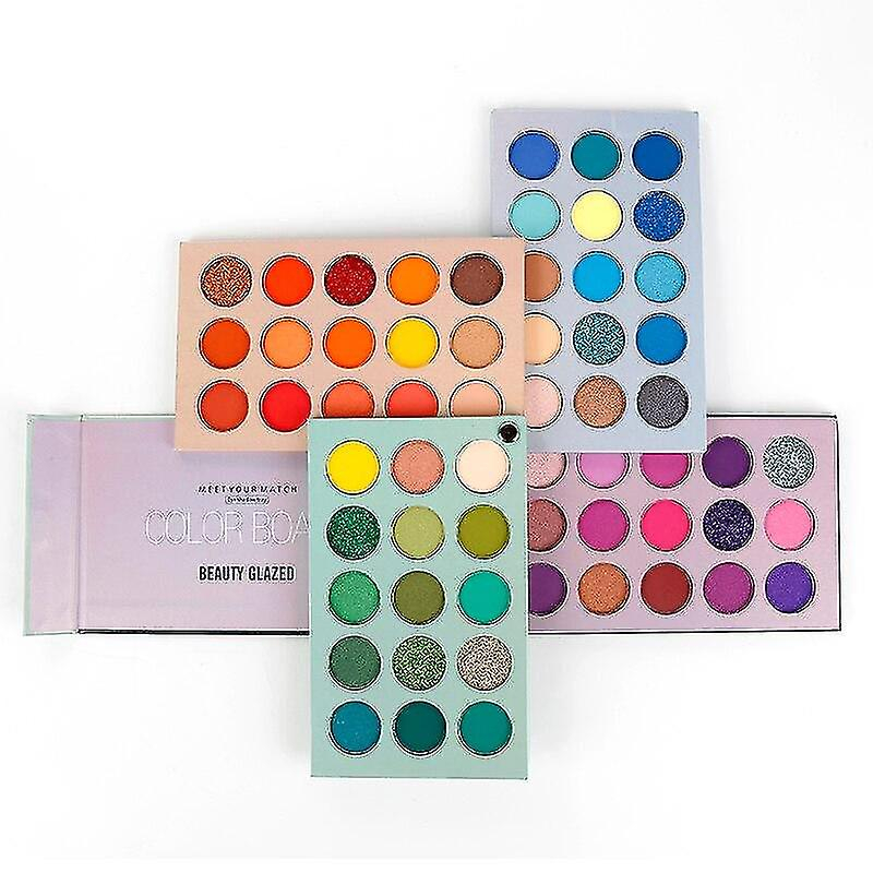 Foto 2 pulgar | Paleta De Sombras De Ojos Huoguo Professional 60 Colores A Prueba De Agua - Venta Internacional.