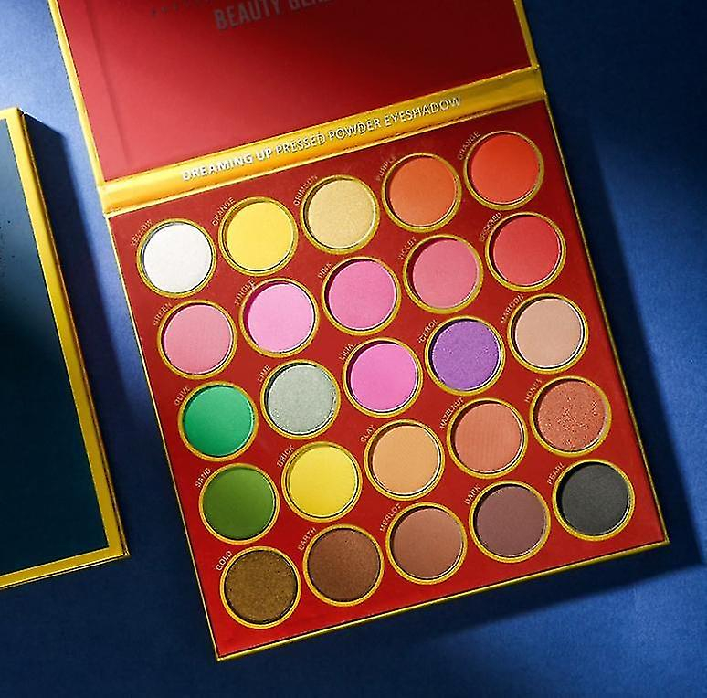 Foto 4 pulgar | Paleta De Sombras De Ojos Huoguo 25 Colores Con Purpurina Mate - Venta Internacional.
