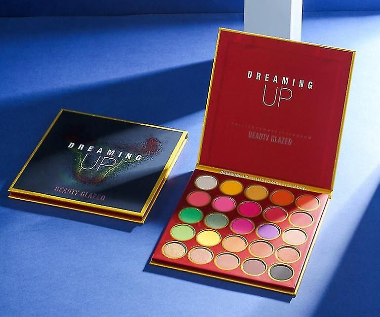 Foto 4 | Paleta De Sombras De Ojos Huoguo 25 Colores Con Purpurina Mate - Venta Internacional.
