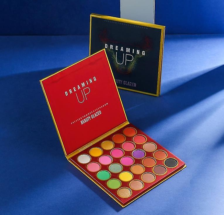 Foto 5 | Paleta De Sombras De Ojos Huoguo 25 Colores Con Purpurina Mate - Venta Internacional.
