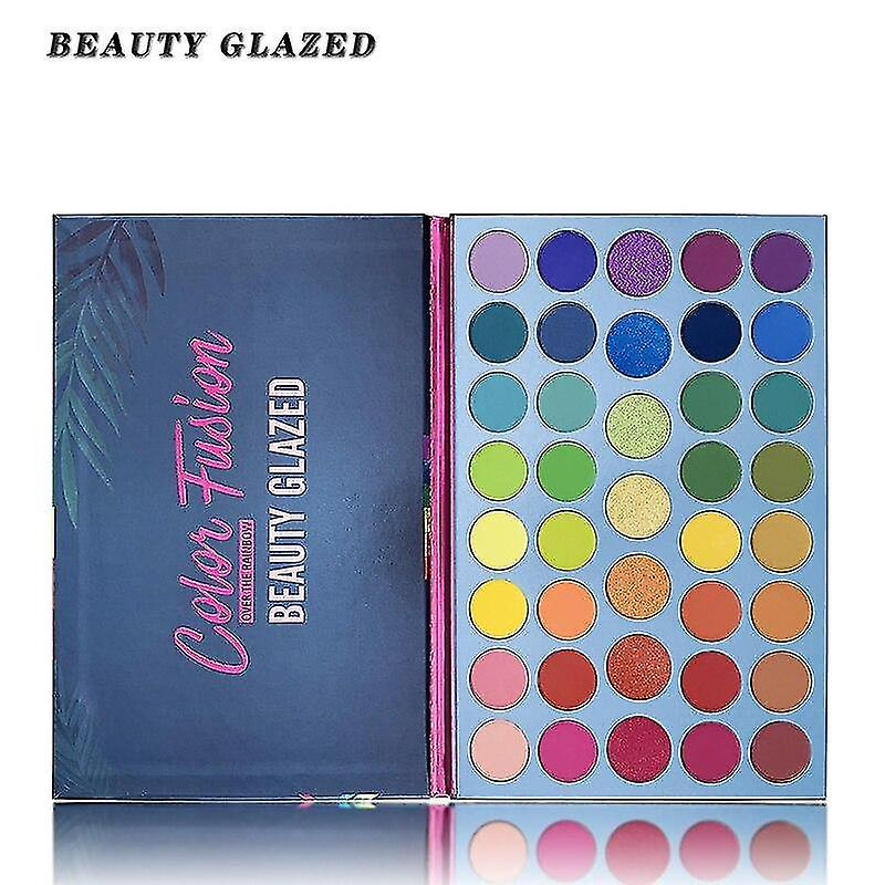 Paleta De Sombras De Ojos Huoguo  39 Colores  Brillo Mate Y Brillante - Venta Internacional.