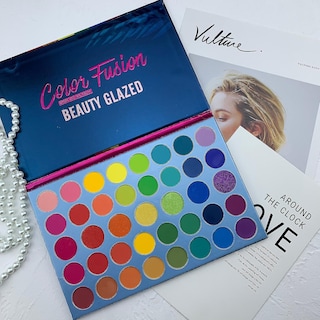 Foto 3 | Paleta De Sombras De Ojos Huoguo 39 Colores Brillo Mate Y Brillante - Venta Internacional.