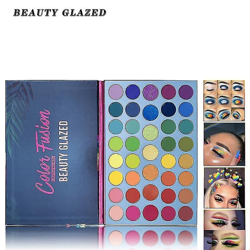 Foto 4 pulgar | Paleta De Sombras De Ojos Huoguo Color Fusion 63 Shades Shimmer - Venta Internacional.